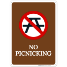 No Picnicking With Symbol Sign