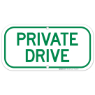 Private Driveway Sign, (SI-64350)