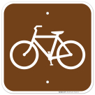 Trail Bicycle Sign