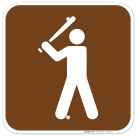 Baseball Graphic Only Sign