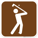 Golfing Sign
