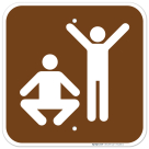 Exercise Fitness Graphic Only Sign