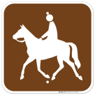 Horse Trail Sign, (SI-64387)