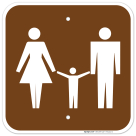 Family Rest Room Sign