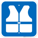 Life Jacket Required Symbol Sign