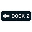 Dock 2 With Left Arrow Sign