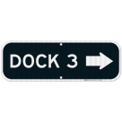 Dock 3 With Right Arrow Sign