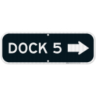 Dock 5 With Right Arrow Sign