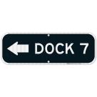 Dock 7 Left Arrow Symbol Sign