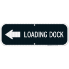 Loading Dock Left Arrow Symbol Sign