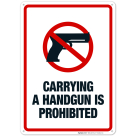 Arkansas Carrying A Handgun Is Prohibited Sign
