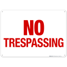 No Trespassing Sign, (SI-64677)