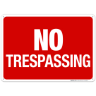 No Trespassing Sign, (SI-64678)