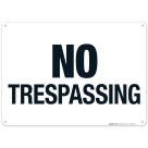 No Trespassing Sign, (SI-64679)