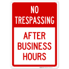 After Business Hours Sign