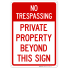 Private Property Beyond This Sign