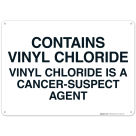 Contains Vinyl Chloride Sign