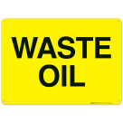 Waste Oil Sign, (SI-6537)