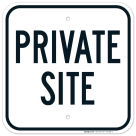 Private Site Sign