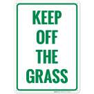 Keep Off The Grass Sign, (SI-65626)