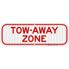 Tow Away Zone Sign, (SI-65843)