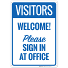 Welcome Please Sign In Office Sign