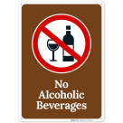 No Alcoholic Beverages Sign