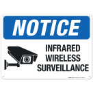 Infrared Wireless Surveillance Sign