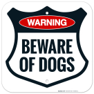 Warning - Beware Of Dogs Sign