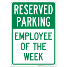 Employee Of The Week Sign