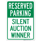 Silent Auction Winner Sign