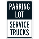 Service Trucks Sign