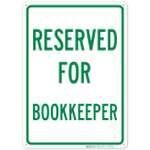 Reserved For Bookkeeper Sign