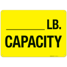 Weight Capacity Sign