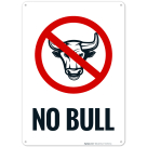 No Bull Sign