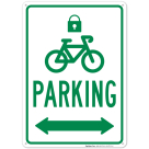 Parking Bidirectional Sign