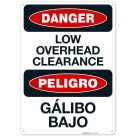 Low Overhead Clearance Sign