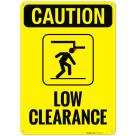 Low Clearance OSHA Sign, (SI-67610)
