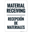 Material Receiving Bilingual Sign