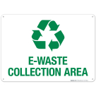 E-Waste Collection Area Sign