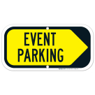 Event Parking Right Arrow Sign