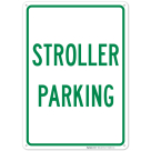 Stroller Parking Sign