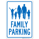 Family Parking Sign