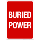 Buried Power Sign