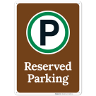 Reserved Parking Sign,(SI-68213)