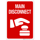 Main Disconnect Sign, (SI-6830)