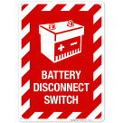 Battery Disconnect Switch Sign