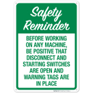 Safety Reminder Sign