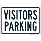 Visitors Parking Sign, (SI-68441)