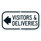 Visitors And Deliveries Sign